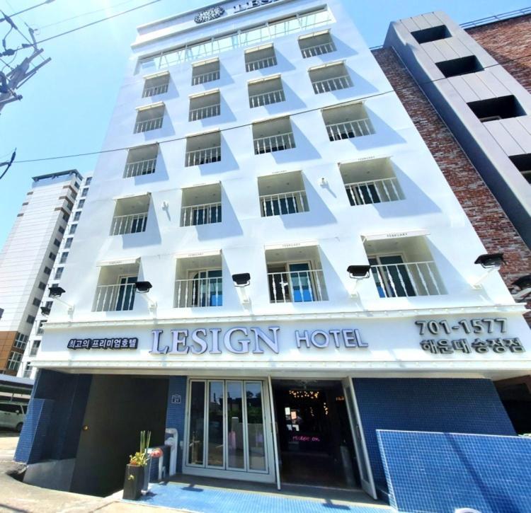 Songjeong Lesign Hotel Busan Exterior photo